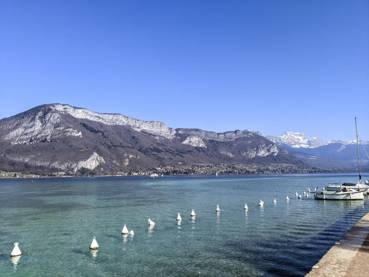 La Plume Vue Lac 3 Etoiles - Garage Prive, Secteur Recherche, Moderne & Tout Equipe, 6 Personnes Annecy Exterior photo